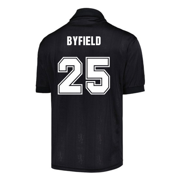 Aston Villa 1996 Black Out Retro Shirt (Byfield 25)