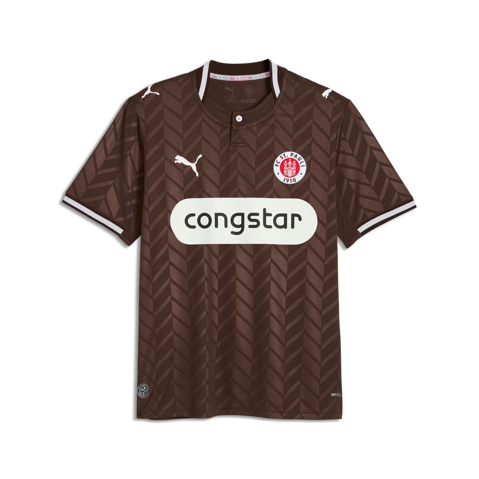 [JED] St. Pauli 2026/27 Home Replica Jersey - Brown