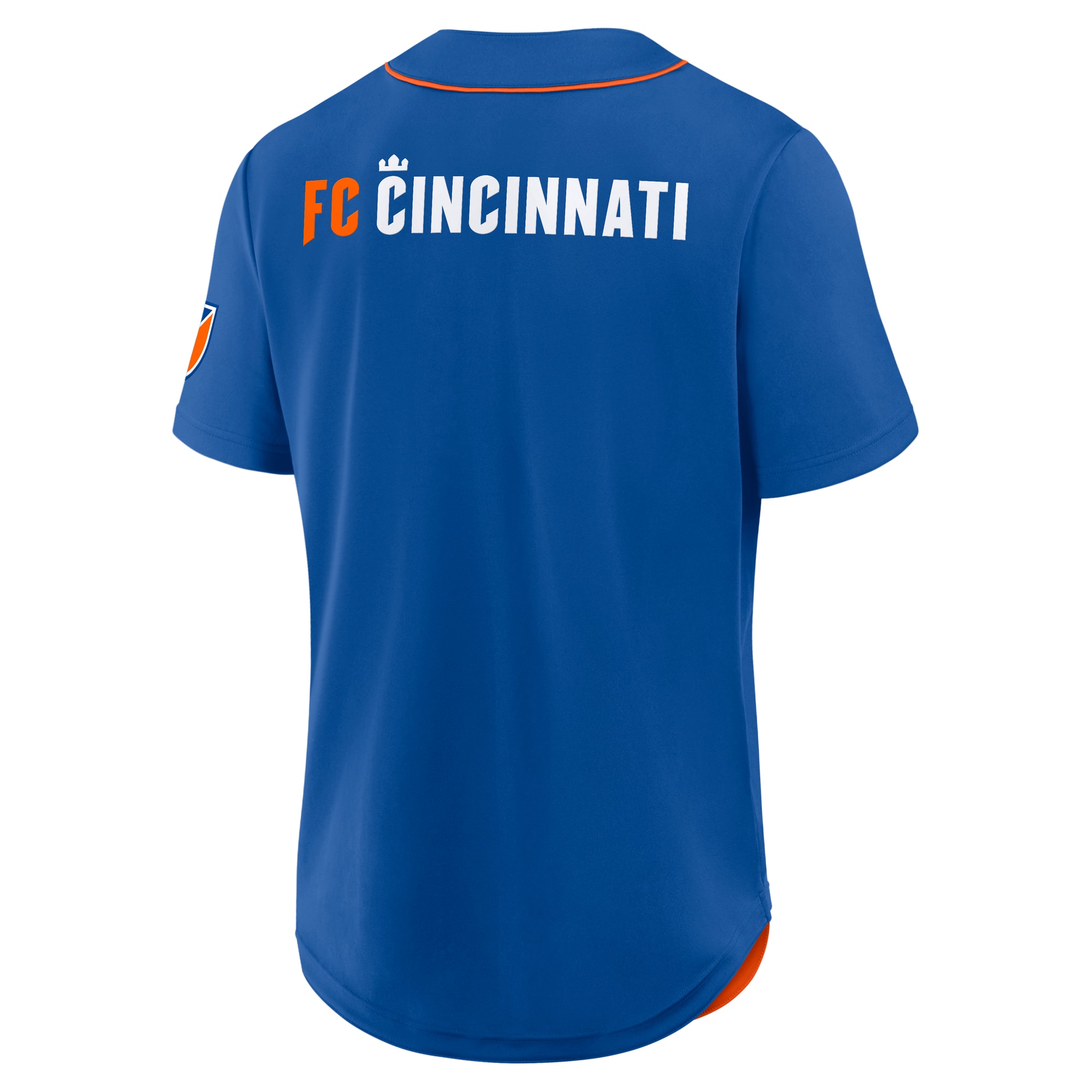 [SJH] FC Cincinnati Injury Time Baseball Jersey - Blue