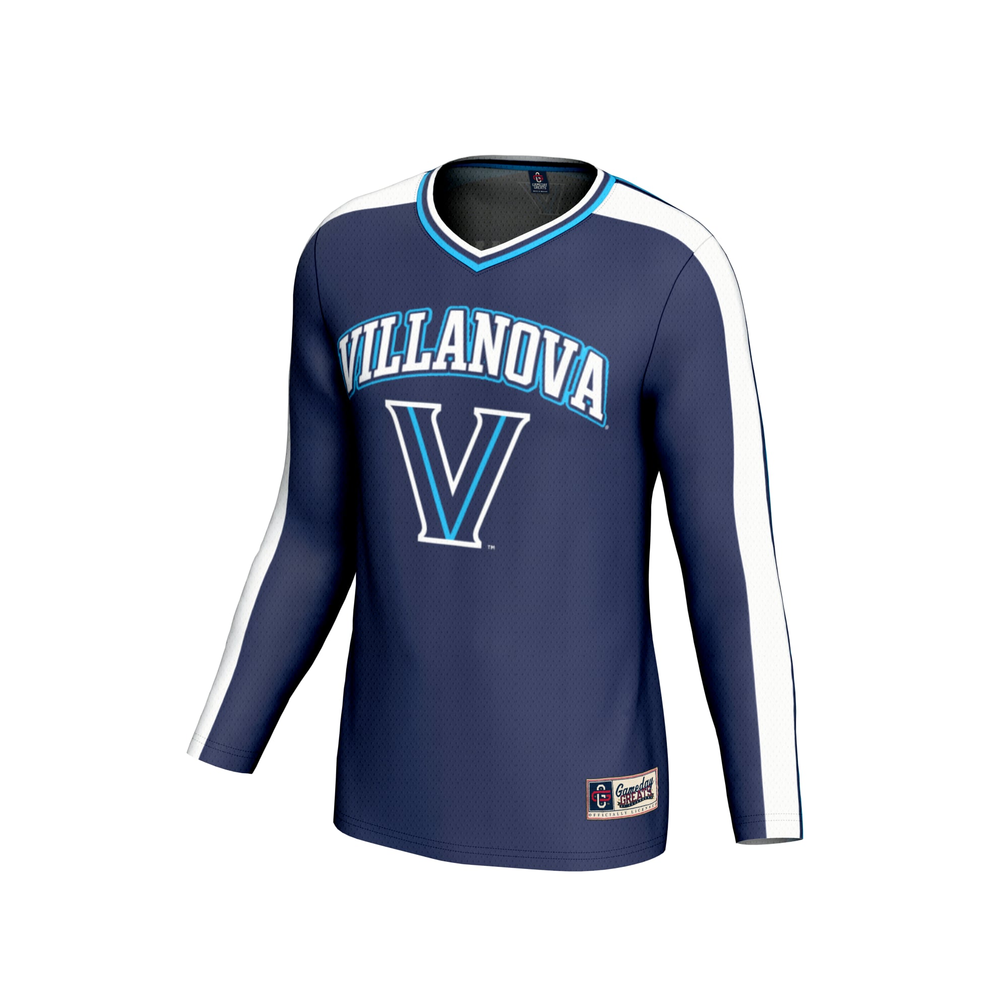 Villanova Wildcats GameDay Greats Youth NIL Pick-A-Player Collegiate Women's Volleyball Lightweight Fashion Jersey - Navy