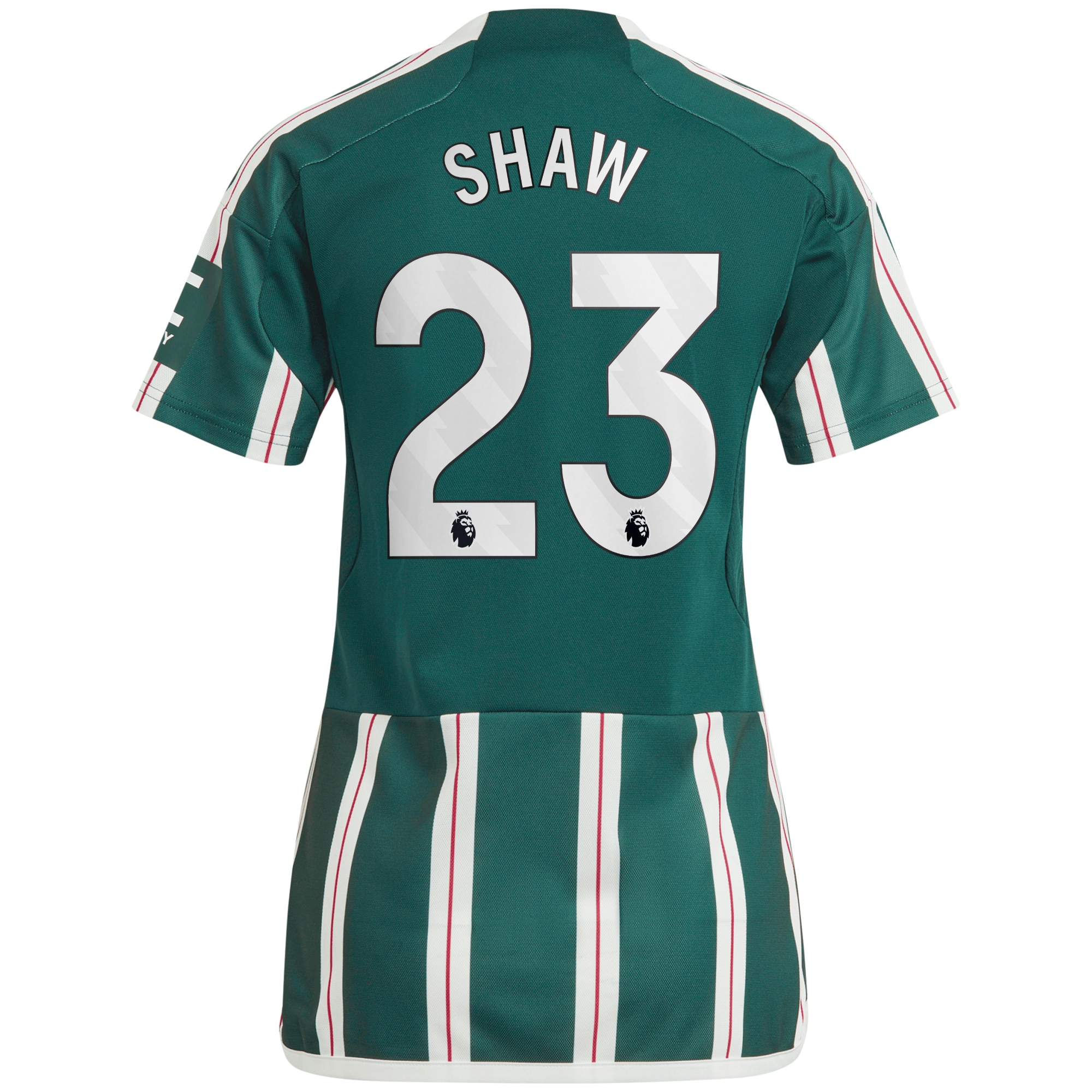 [JED] Luke Shaw Manchester United Women's 2023/24 Away Replica Player Jersey - Green