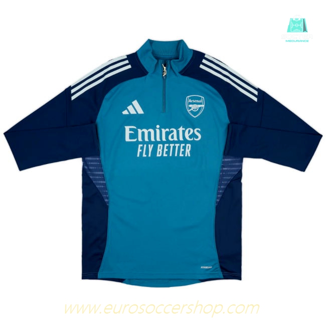 2025-2026 Arsenal Training Top (Blanch Blue)