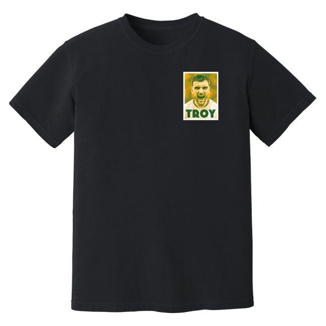 Troy Parrott Number 7 T-Shirt (Black) Official Oranje Premium