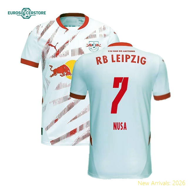 2024-2025 Red Bull Leipzig Home Shirt (Kids) (Nusa 7)