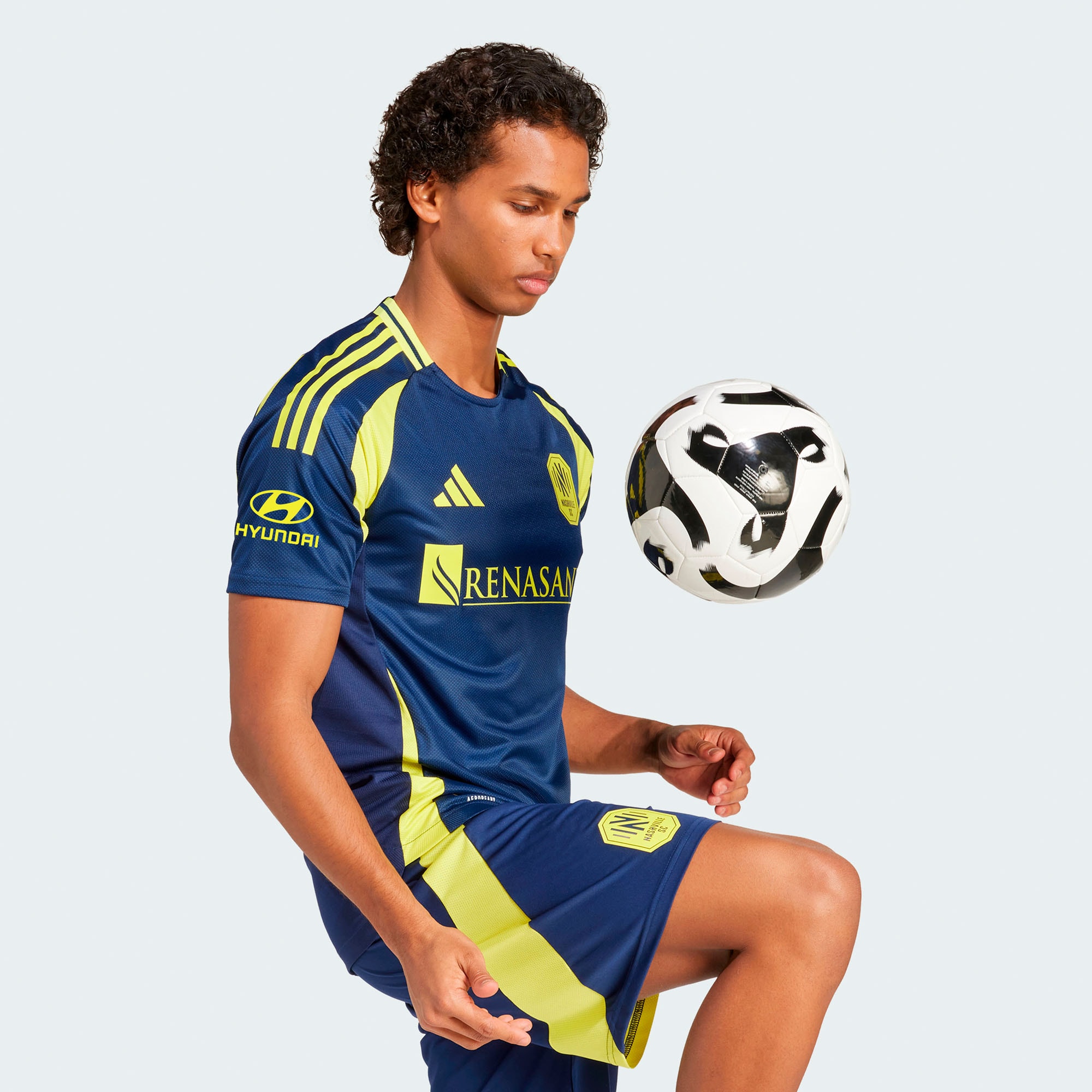 [SJH] Nashville SC 2025 The Heart Of Nashville Kit Authentic Jersey - Navy