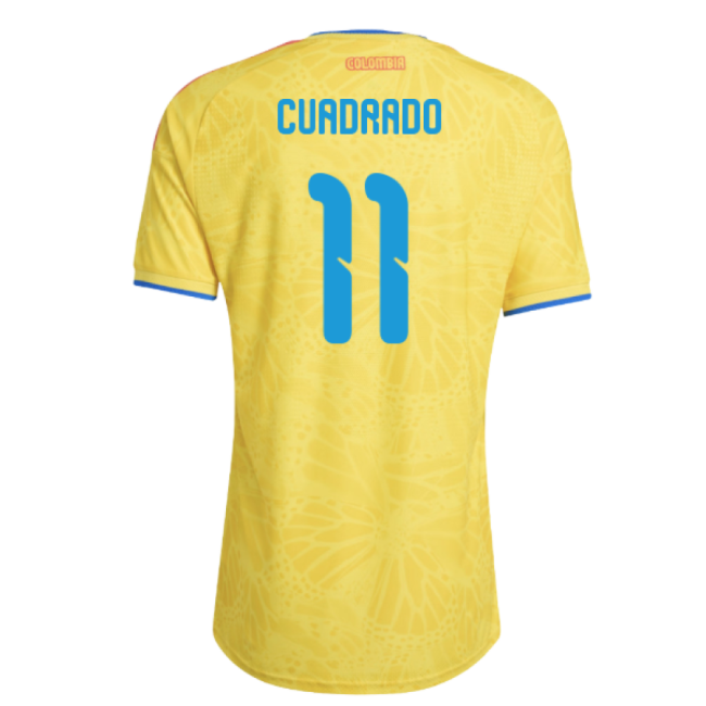 Colombia National Squad Sleek Home Soccer Jersey
