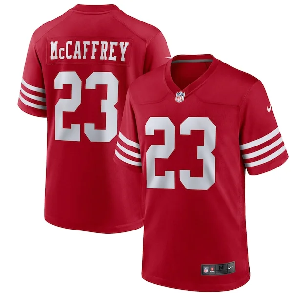 Durable SF 49ers Game Jersey - Scarlet | NFL Fan Apparel | NFL Footbal