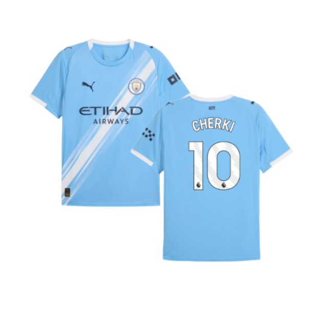 Premium Soccer Jersey - 2025-2026 Home Rare Find Cherki 10 Adults#308
