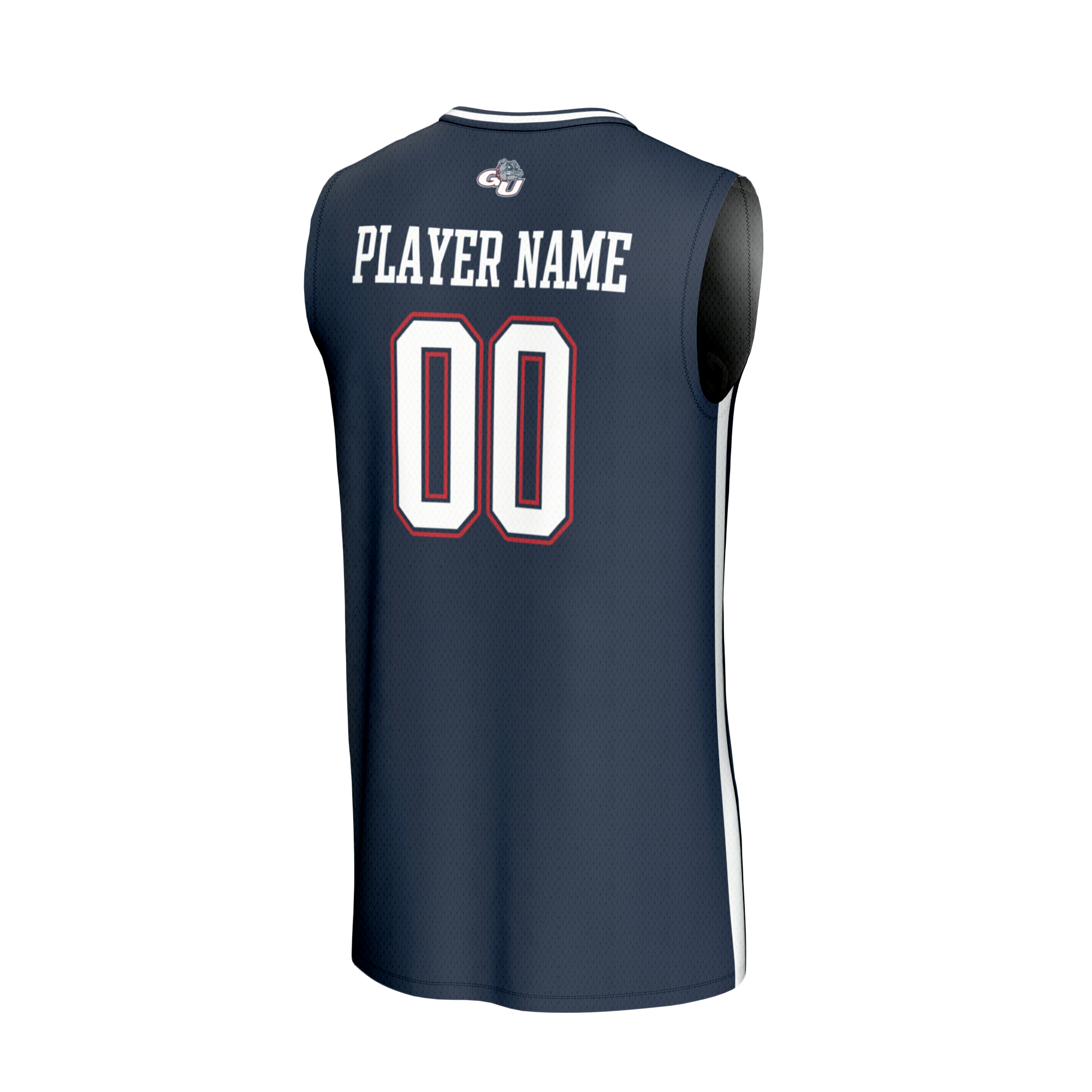 [NJP] Gonzaga Bulldogs GameDay Greats Unisex Lightweight Collegiate Men's Basketball NIL Pick-A-Player Fashion Jersey - Navy