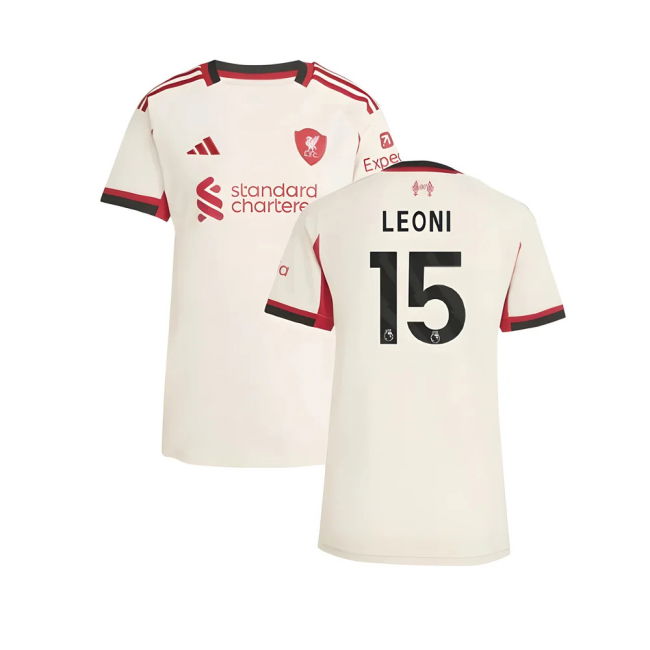 Enthusiastic Liverpool Liverpool Away Shirt Womens Leoni #15 Match...