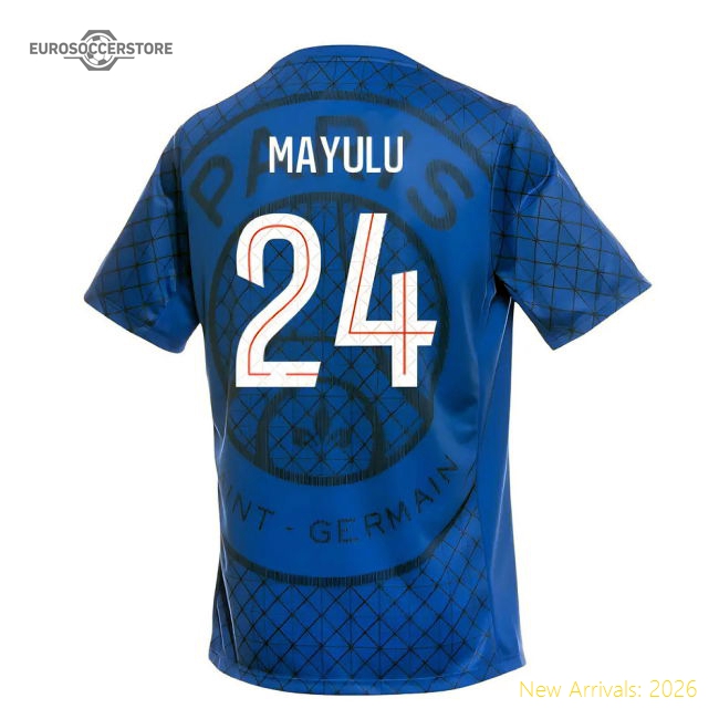 Psg Home Authentic Mayulu Jersey Moisture-wicking Comfortable