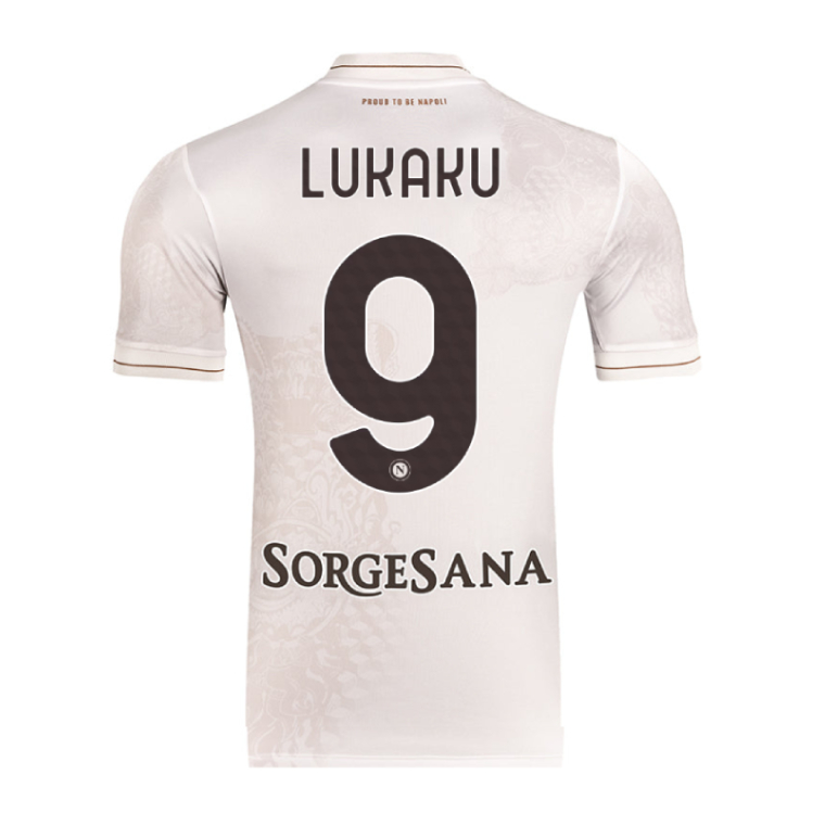 Napoli Away LUKAKU 9 Shirt 202526 - Official Replica 23143