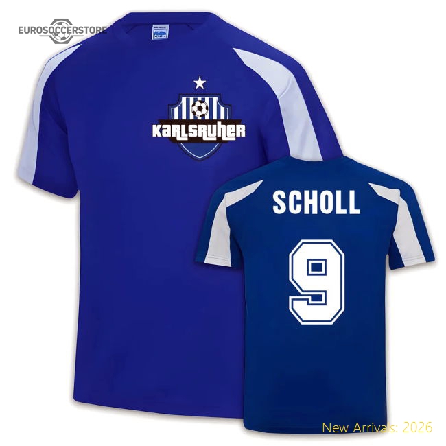 Premium Karlsruher Sports Training Jersey (Mehmet Scholl 9)