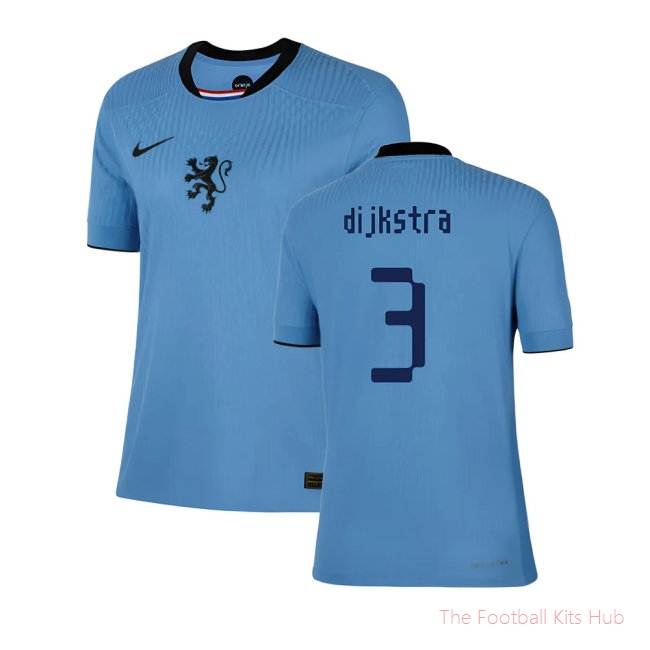 2025-2026 Netherlands Womens Team Away Shirt (Ladies) (Dijkstra 3)