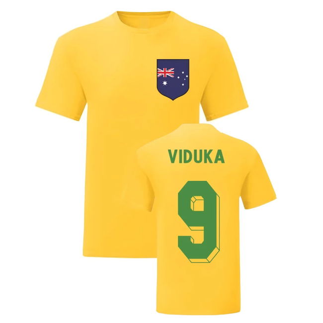 World Mark Viduka Australia National Hero Tee (Yellow) Kit