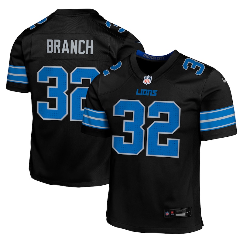 None Brian Branch Detroit Lions Modern Game Jersey for NFL Fans