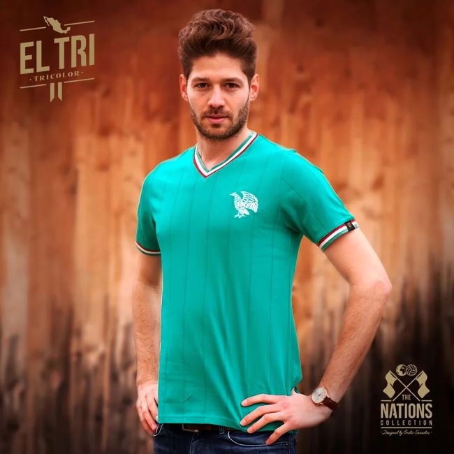 Tournament-Edition Vintage Mexico El Tri Soccer Jersey Limited-Edition