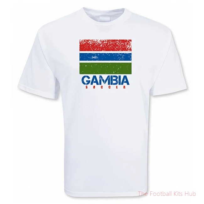 Men Gambia Soccer T-shirt