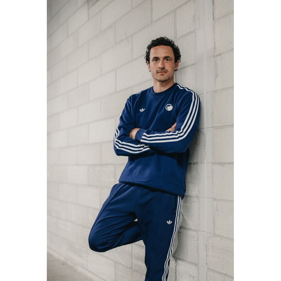 [EFKS] FC Copenhagen Sweatshirt Terrace Icons Night Sky/White Apparel