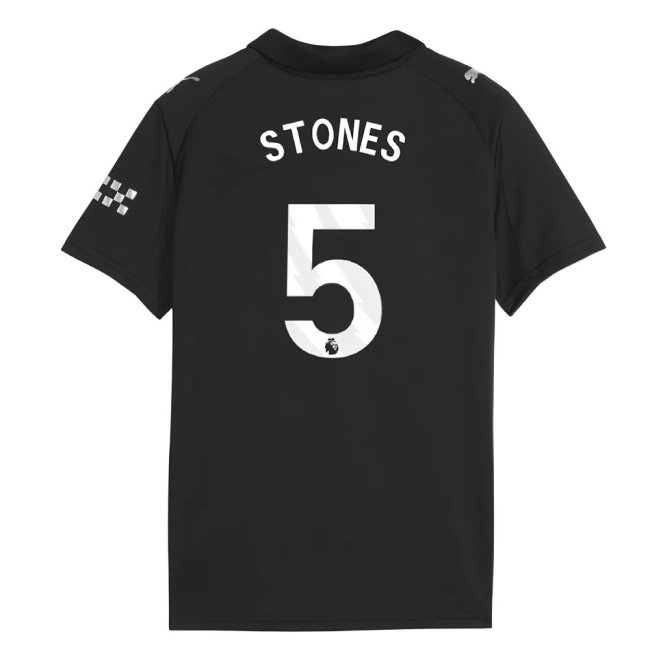 2025-2026 Man City Away Mini Kit (Stones 5)