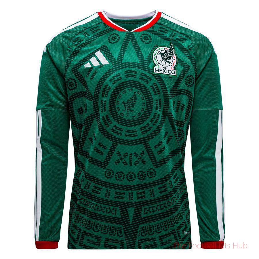 Mexico Home Shirt World Cup 2026 Long Sleeves