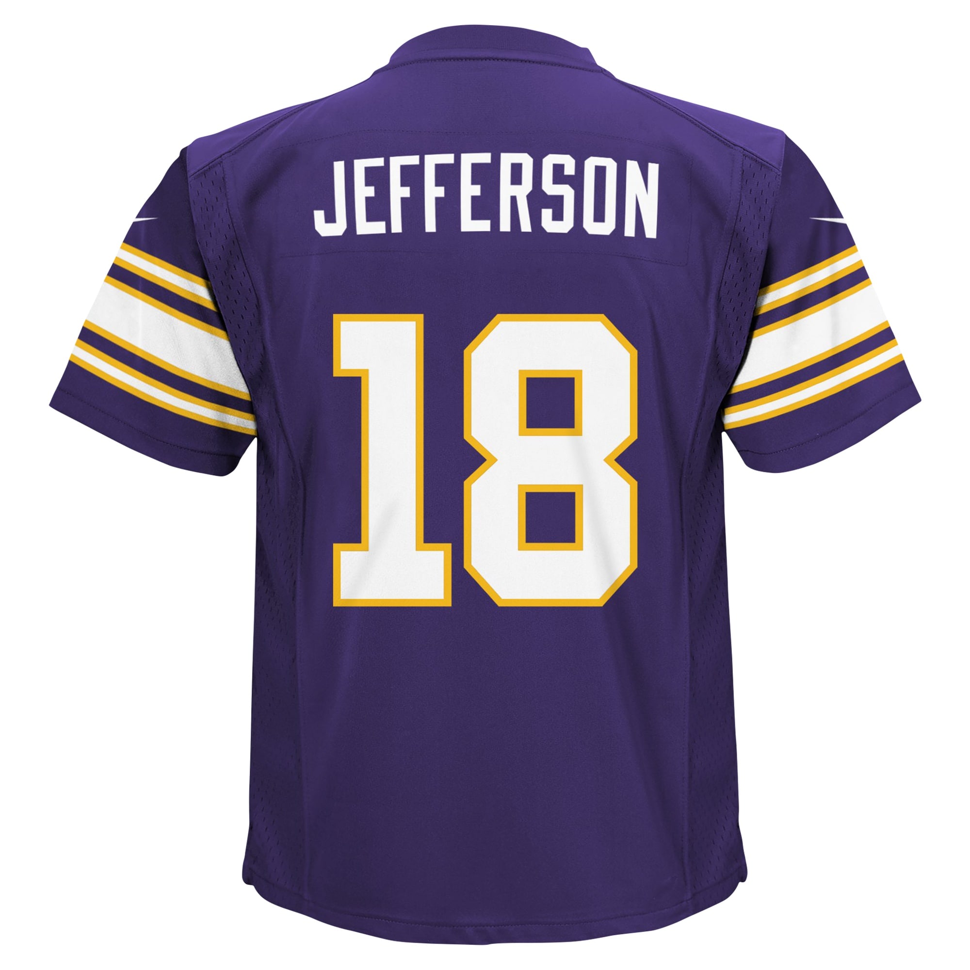 [LK] Justin Jefferson #18 Minnesota Vikings Infant Alternate Player Game Jersey - Purple