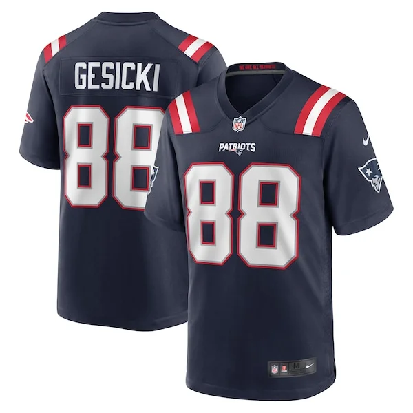 New England Patriots Game NFL Jersey - Navy | Official Football App...