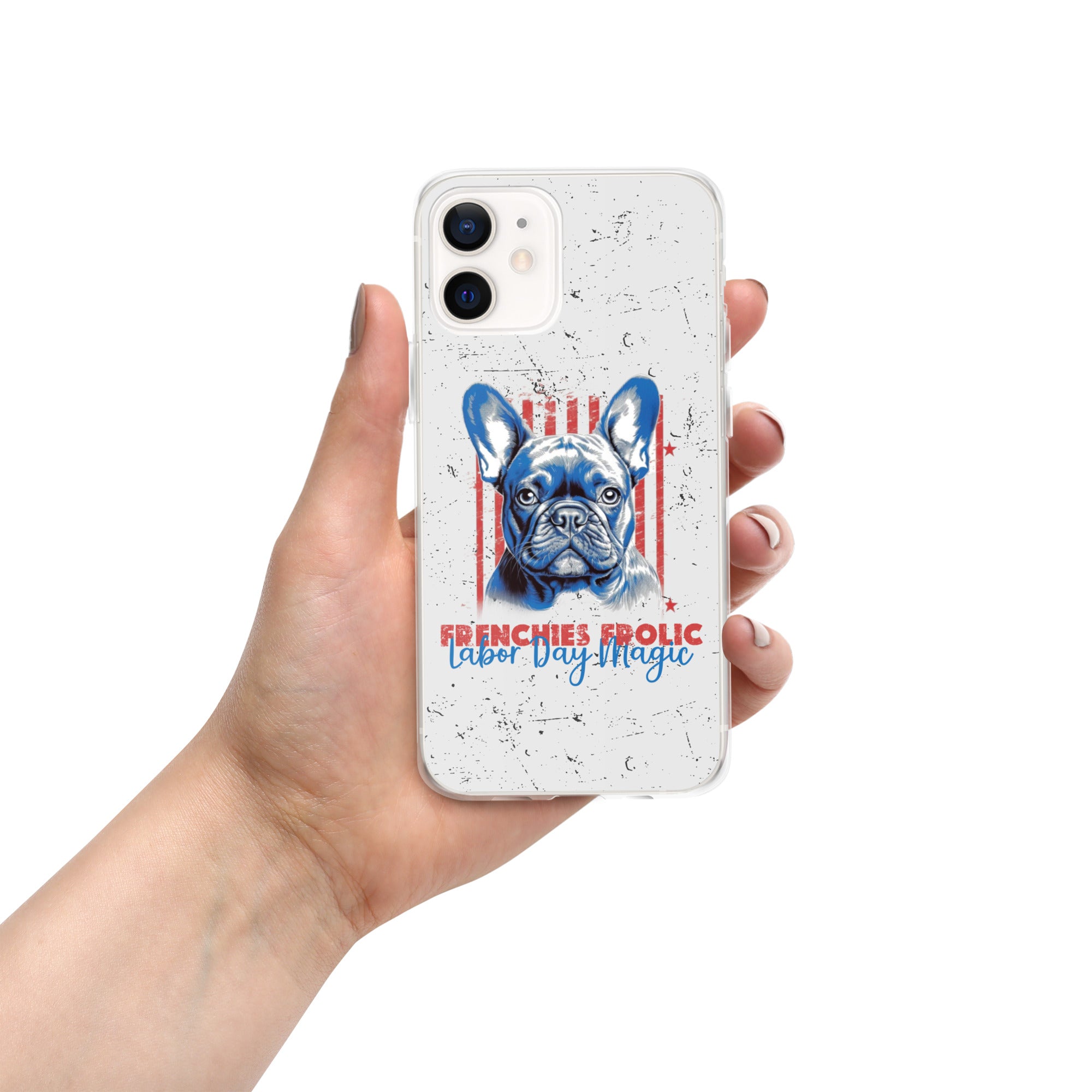 French Bulldog Labor Day With My Fenchie Clear Case For Iphone® Durable Dog Item