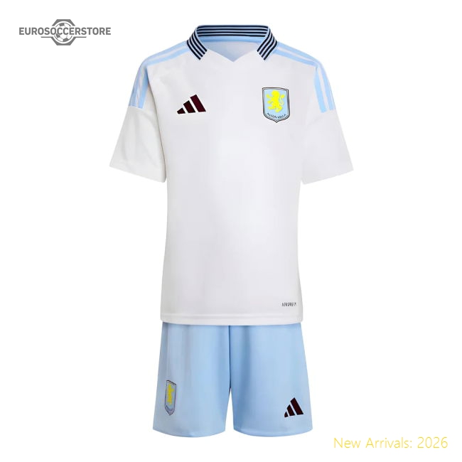 2024-2025 Aston Villa Away Official Jersey Umbro Pro Moisture-wicking