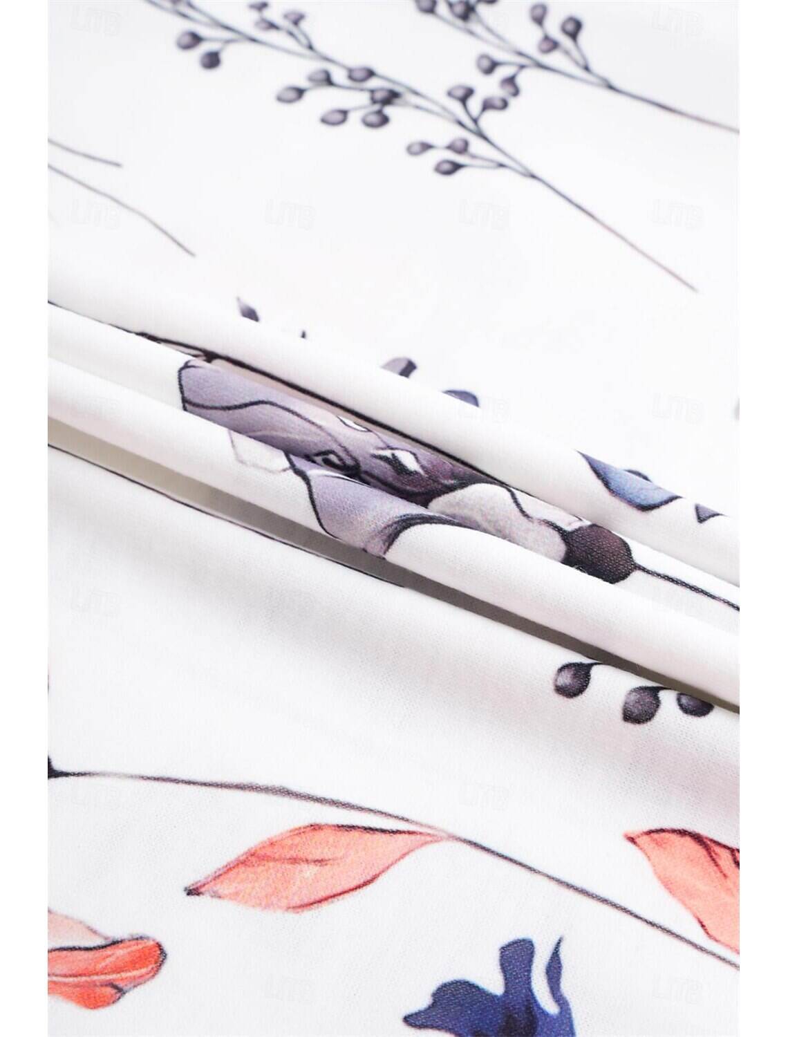 Women's Floral Print Tank Top Pink Blue Sleeveless Adjustable Straps Casual Summer Beachwear Flowy Loose Fit