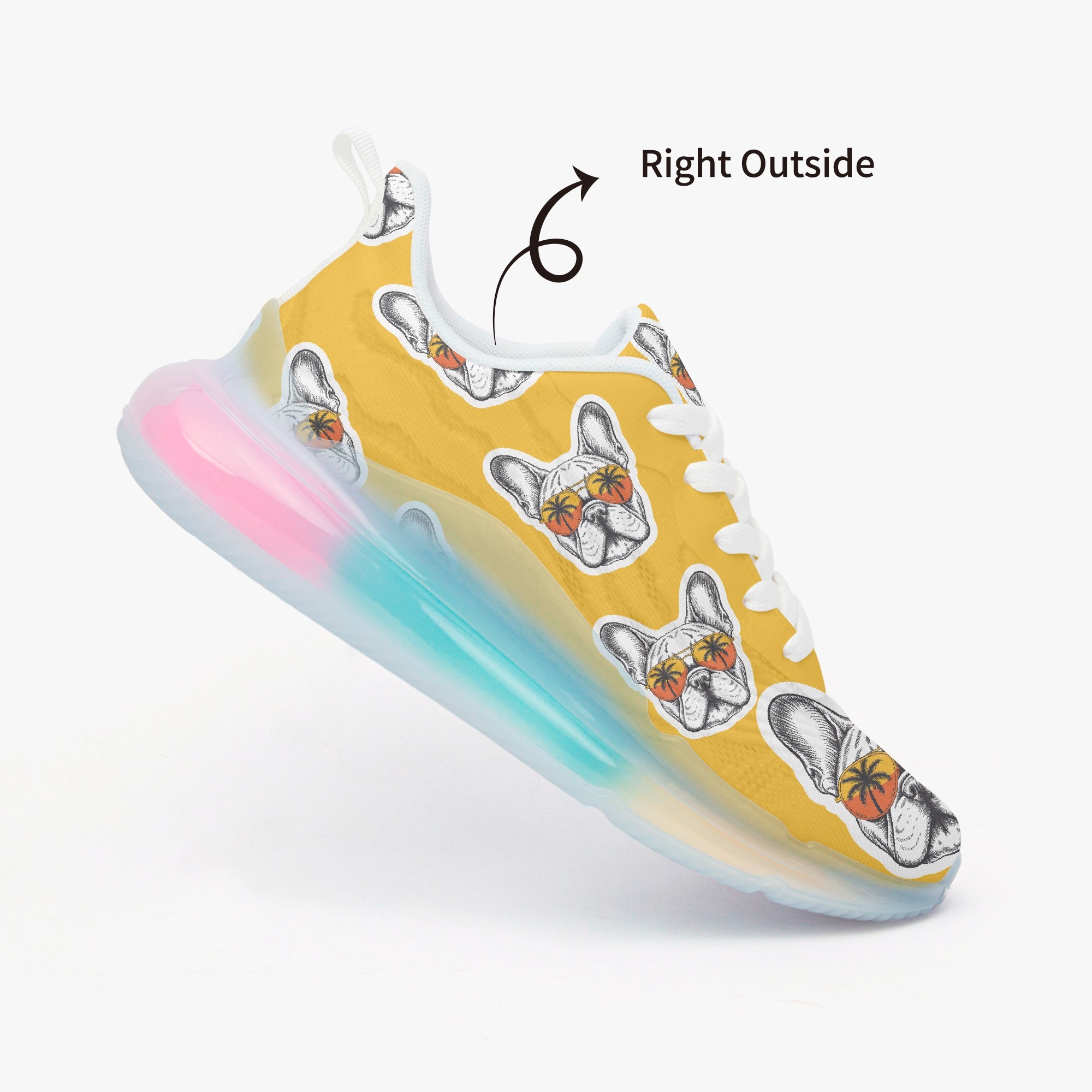 Frenchie-Fan Culture-Inspired Toast - Lightweight Sneakers for Home Use