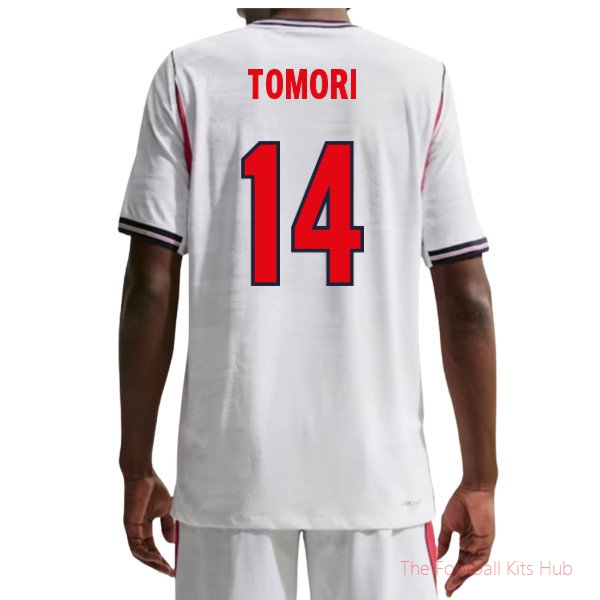 Replica England Aero-Fit 2026-2027 Home Shirt (Tomori 14)