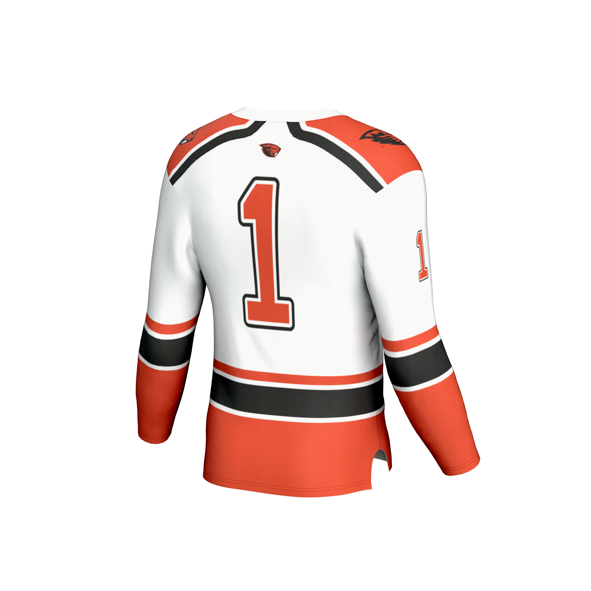 [DDG] Oregon State Beavers GameDay Greats Youth Lightweight Hockey Fashion Jersey - White