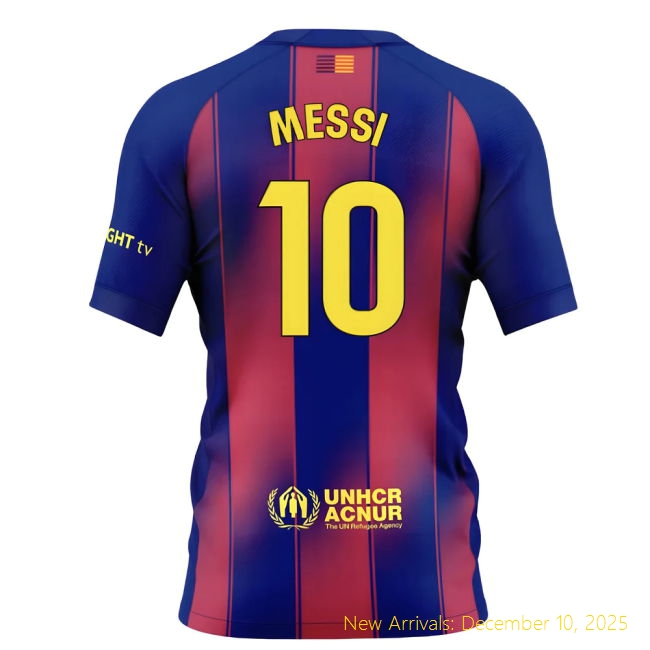 Barcelona (barca) Home - Messi #goat - Soft Cotton - Match Day