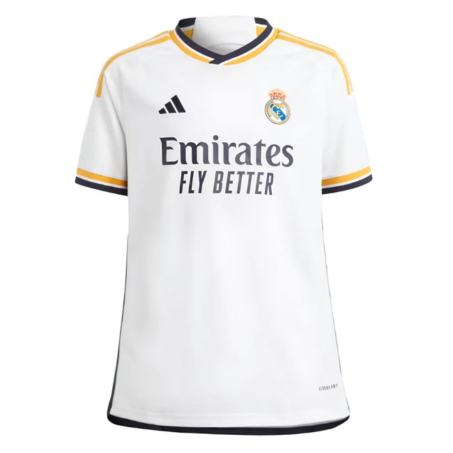 2023-2024 Real Madrid Home Shirt (Kids) (Your Name) - Supporter Ess...