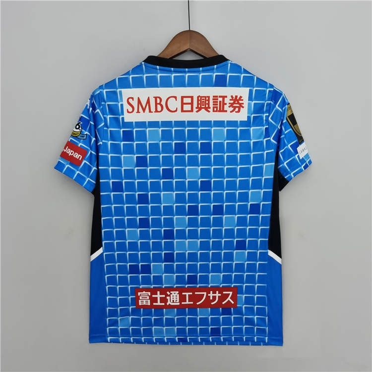 Match Quality Kawasaki Frontale 2223 Home Blue Soccer Jersey Football