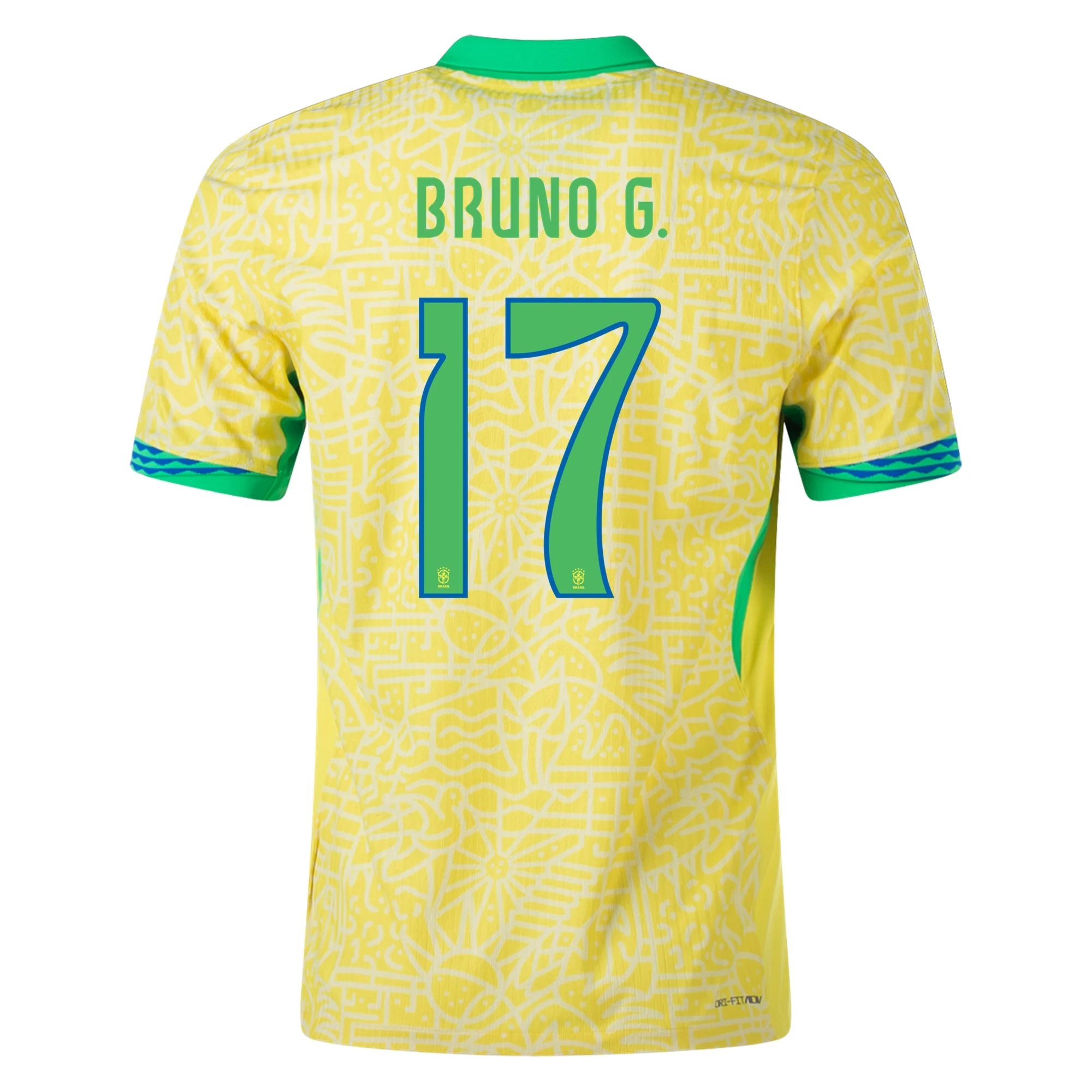 Brazil 2024-2025 Season Home Soccer Jersey –  Player Version S