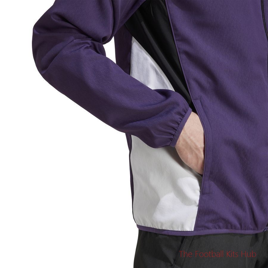 Manchester United Training Jacket Presentation Tiro 25 - Aurora Plum/White/Black