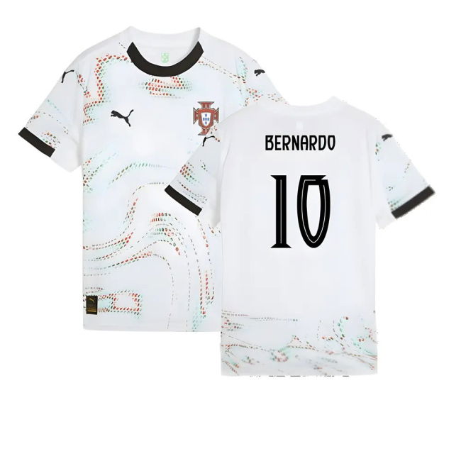 Kids Official 2025-2026 Portugal UEFA Away Kit
