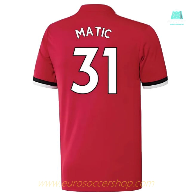 Manchester United 2017-18 Home Shirt ((Excellent) 4-5 Year) (Matic 31)