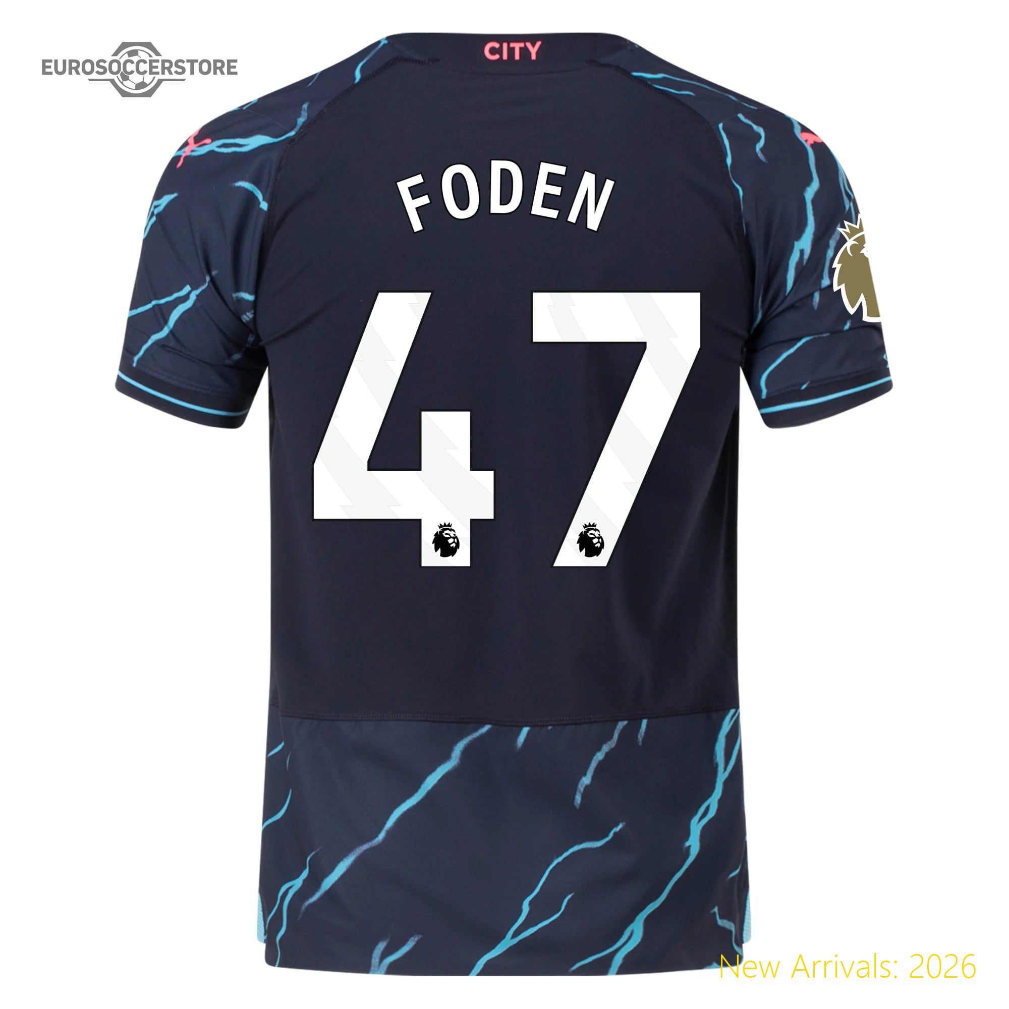 League Approved Men Mci Team Superior Third Jersey 2023