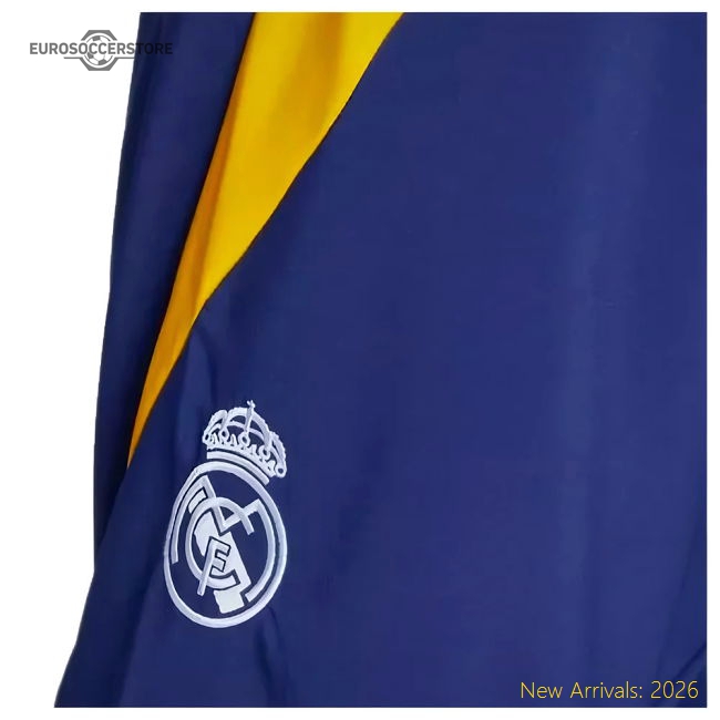 Performance Real Madrid Home Jersey Lightweight Breathable