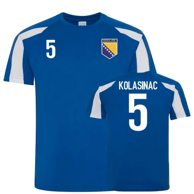 Limited Edition Bosnia Training Rare Jersey 2025-2026 (Kolasinac 5)