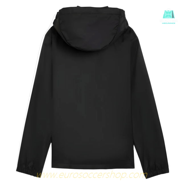 2025-2026 Man City Training All-Weather Jacket (Black) - Kids