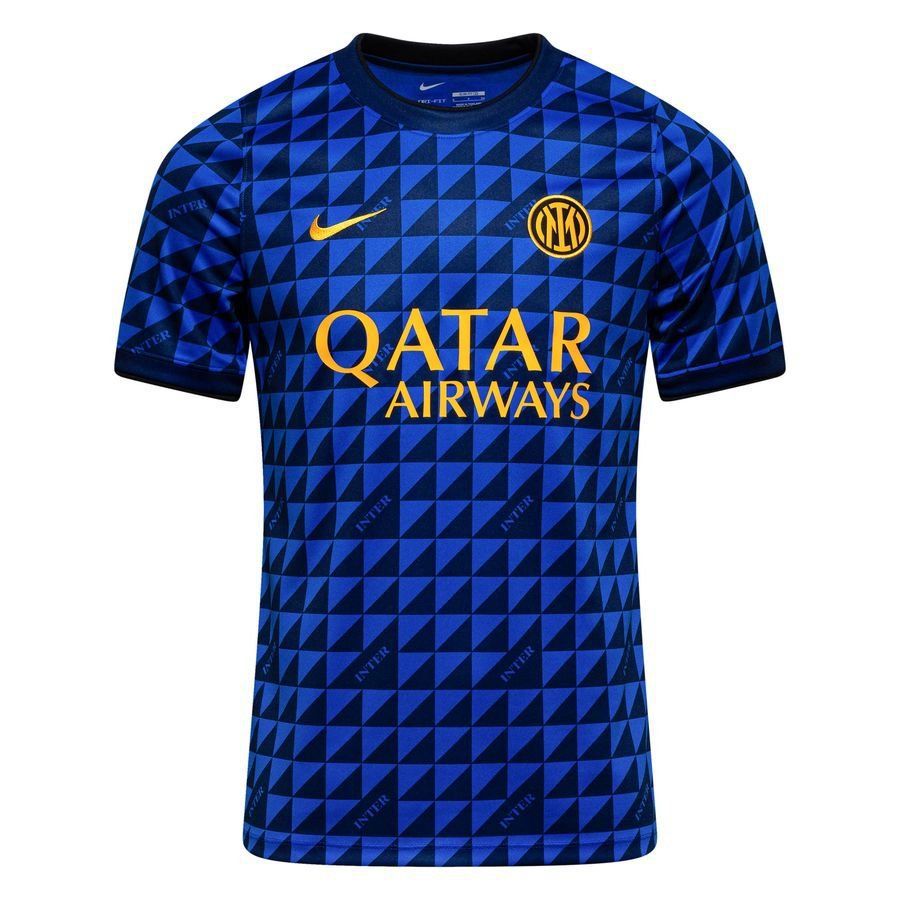[EFKS] Inter Pre Match Lyon Blue/Black/University Training Gold Uniform T