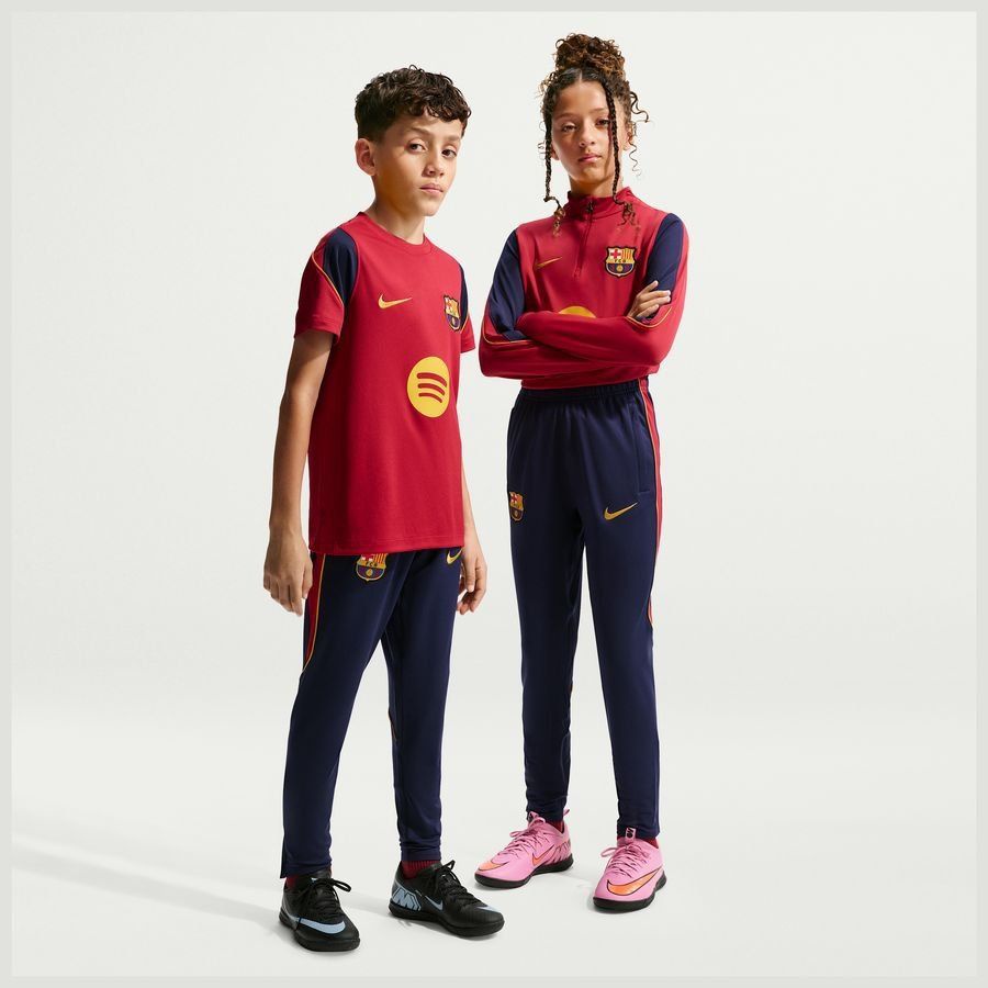 [EFKS] Barcelona Trousers Dri FIT Strike Blackened Blue/Noble Red/Mineral Training