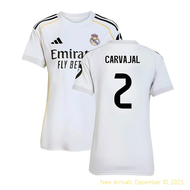 2025-2026 Real Madrid Home Shirt - Professional Fan Gear (Carvajal 2)...