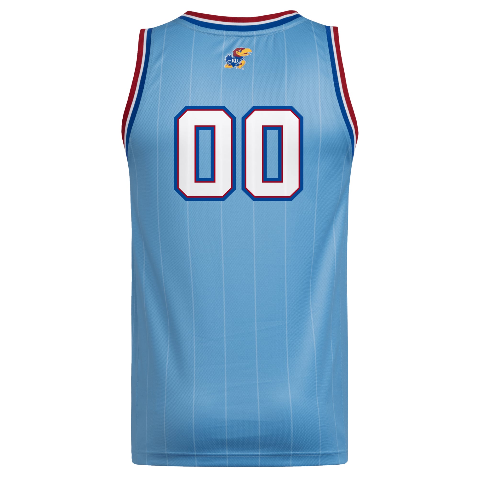 #00 Kansas Jayhawks adidas Replica Swingman Jersey - Light Blue