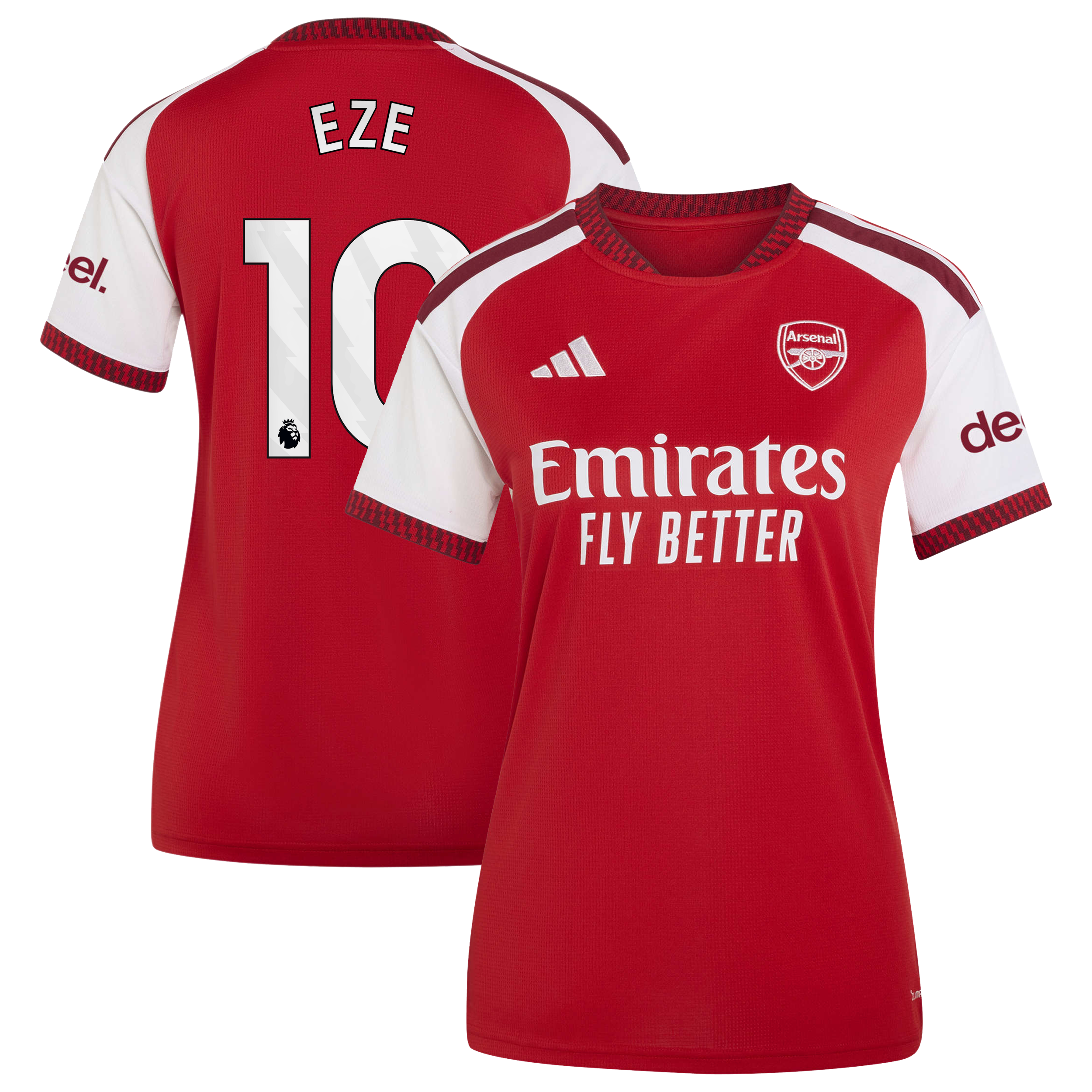 [JED] Youth Eberechi Eze Arsenal Women's 2026/27 Home Home Replica Jersey - Red
