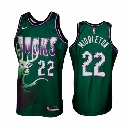 Bucks Green Milwaukee Bucks #22 Nike Jersey - On Sale NBA Fan Apparel